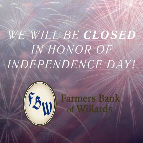 FBW Closed for 4th of July